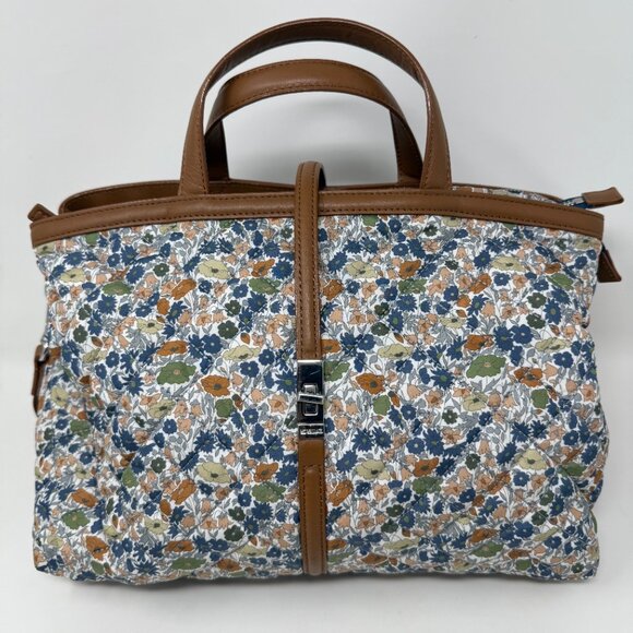 MZ Wallace Medium Astor Liberty Fabric Poppy Forest Floral Crossbody Handbag - Picture 2 of 9